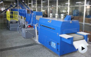 硬盤外殼去毛刺振動光飾機